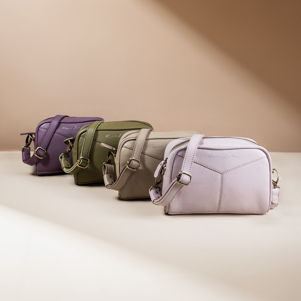 Sling Bag Wanita Tas Selempang Kulit Asli PRILLY - Kenes Leather