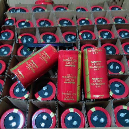 Elco Power 10.000uf 100V Rubycon / Elco 100v 10000uf RUBYCON Elco 10000uf 100V 10000UF 100 Volt