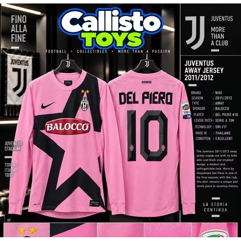 Jersey Alessandro Del piero Juventus 2011 Last match Player issue Size M