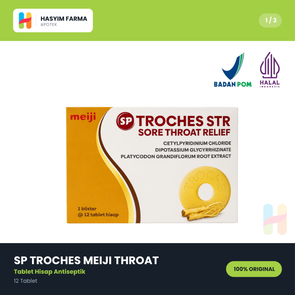 SP Troches Meiji Throat