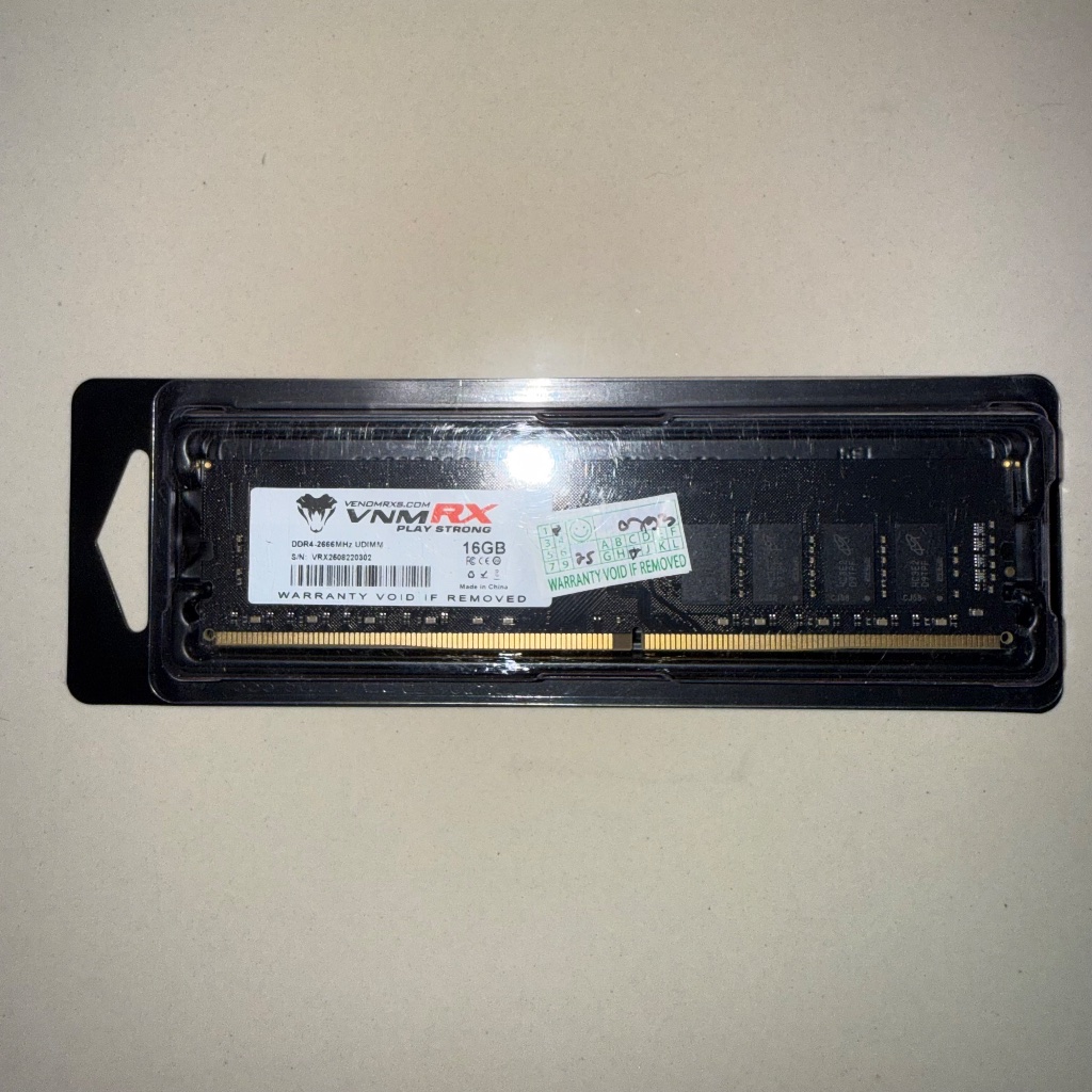 RAM VenomRX DDR4 16GB 2666mhz - Venom RX DDR4 16GB 2666mhz - RAM DDR4 16gb 2666mhz - RAM TEAM ELITE 