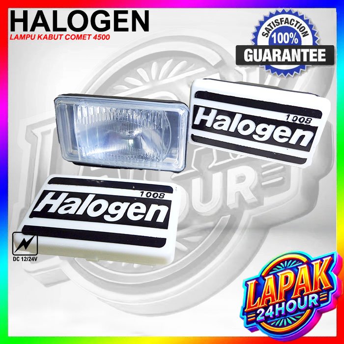 Lampu Kabut Halogen Comet 4500, Lampu Fog Lamp Seri 4500