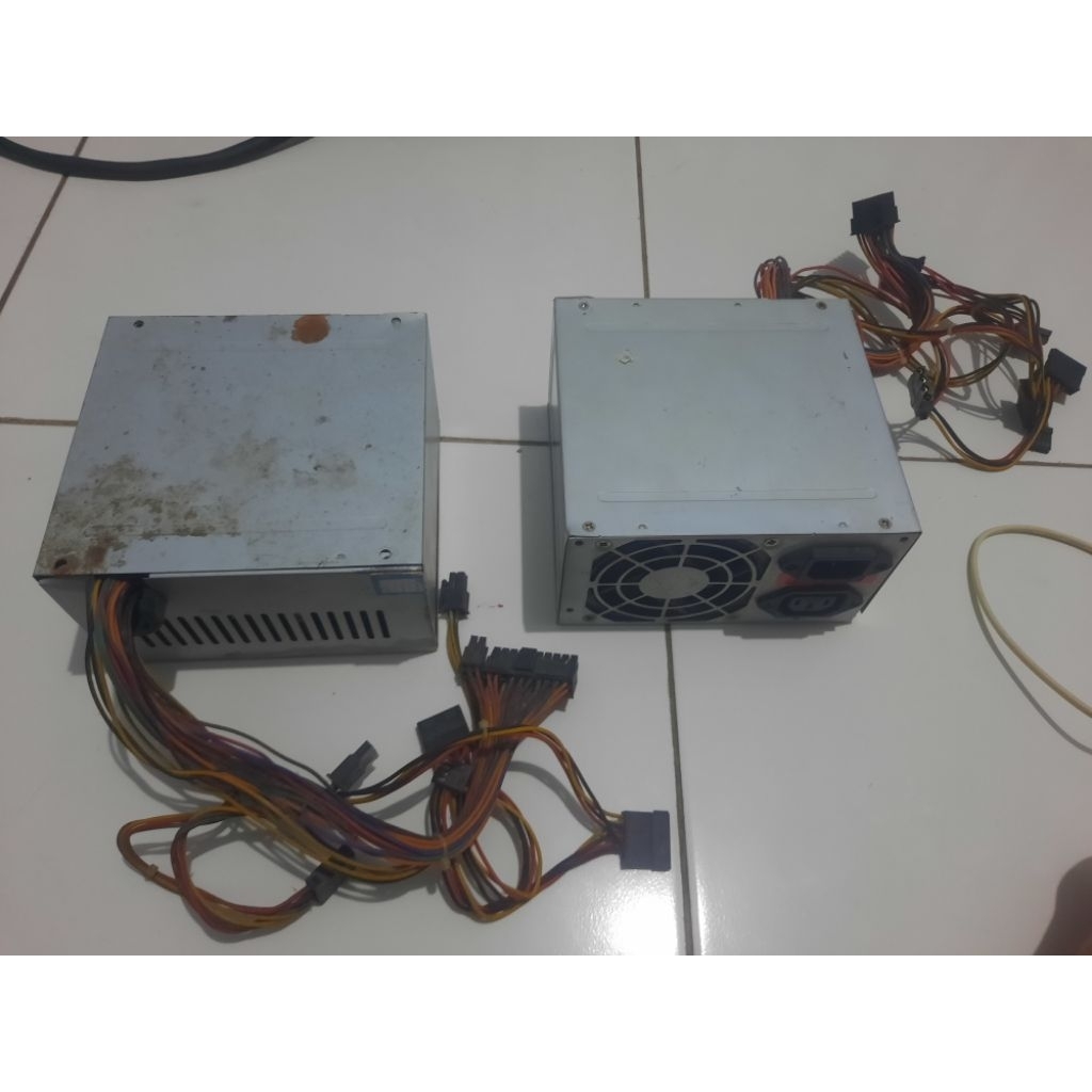PSU 500Watt Power Supply Komputer 24Pin Standar Second