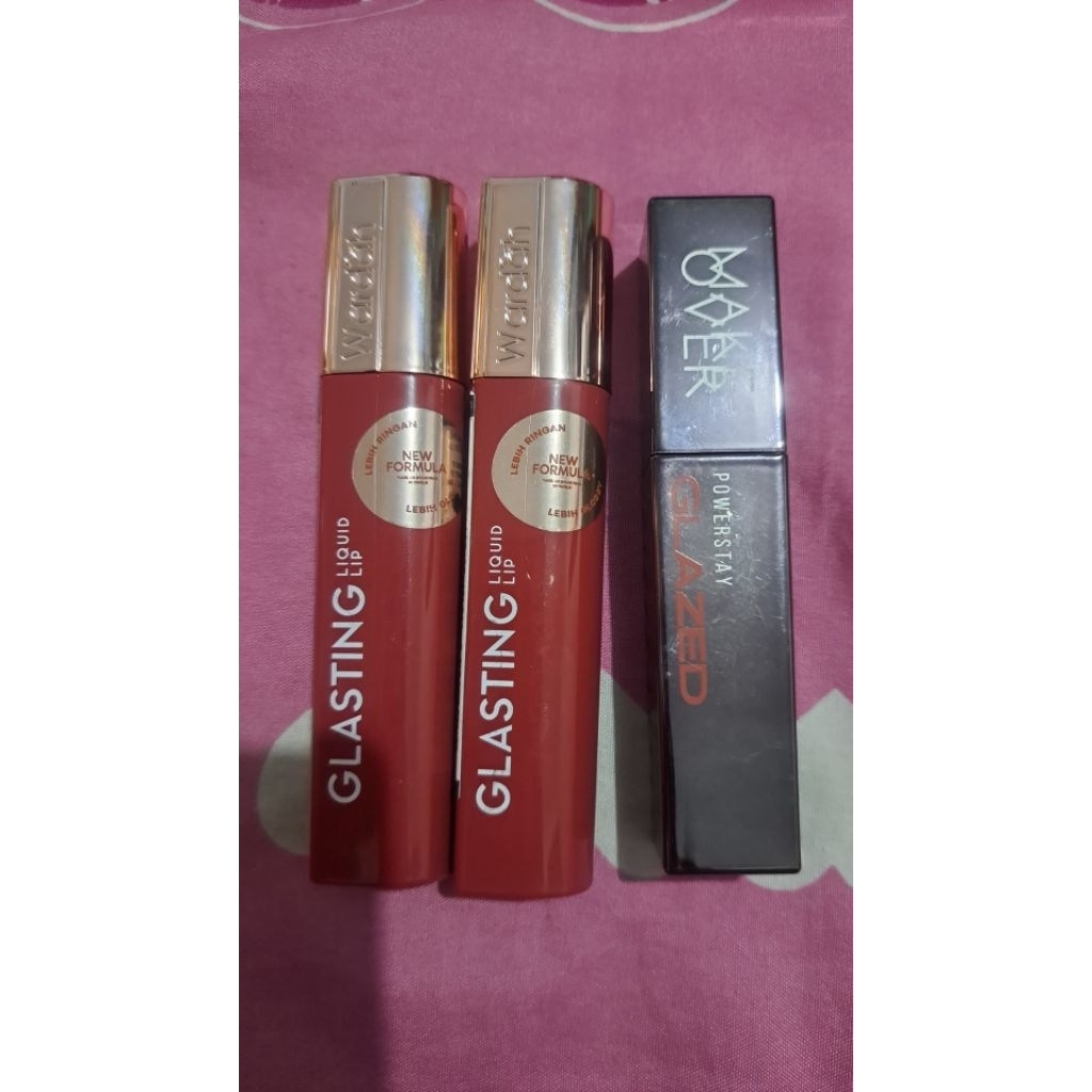 pl lipcream make over shade D22 wardah lipcream