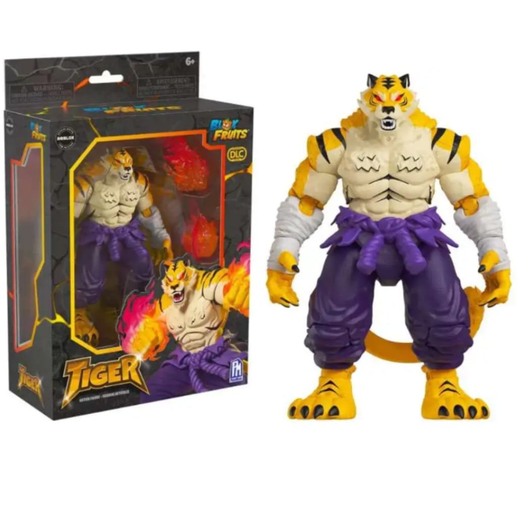 Mainan Anak Roblox Blox Fruits Mythical Fruit Tiger Action Figure
