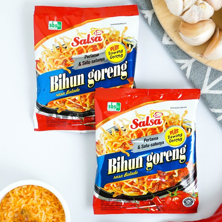 Snack Jajanan Renteng Bihun Goreng Salsa