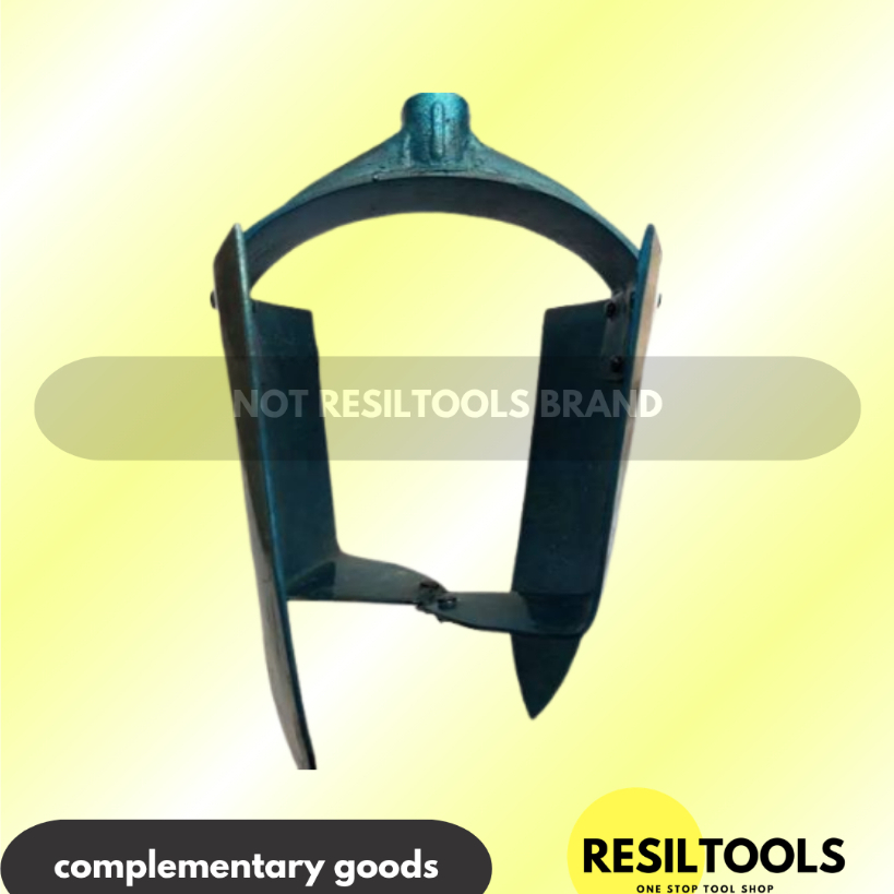 Mata Bor Biopori Tanah Manual 10 Inch 250mm Full Besi Gali Lubang Biopori Sumur Air Tanpa Gagang Peg