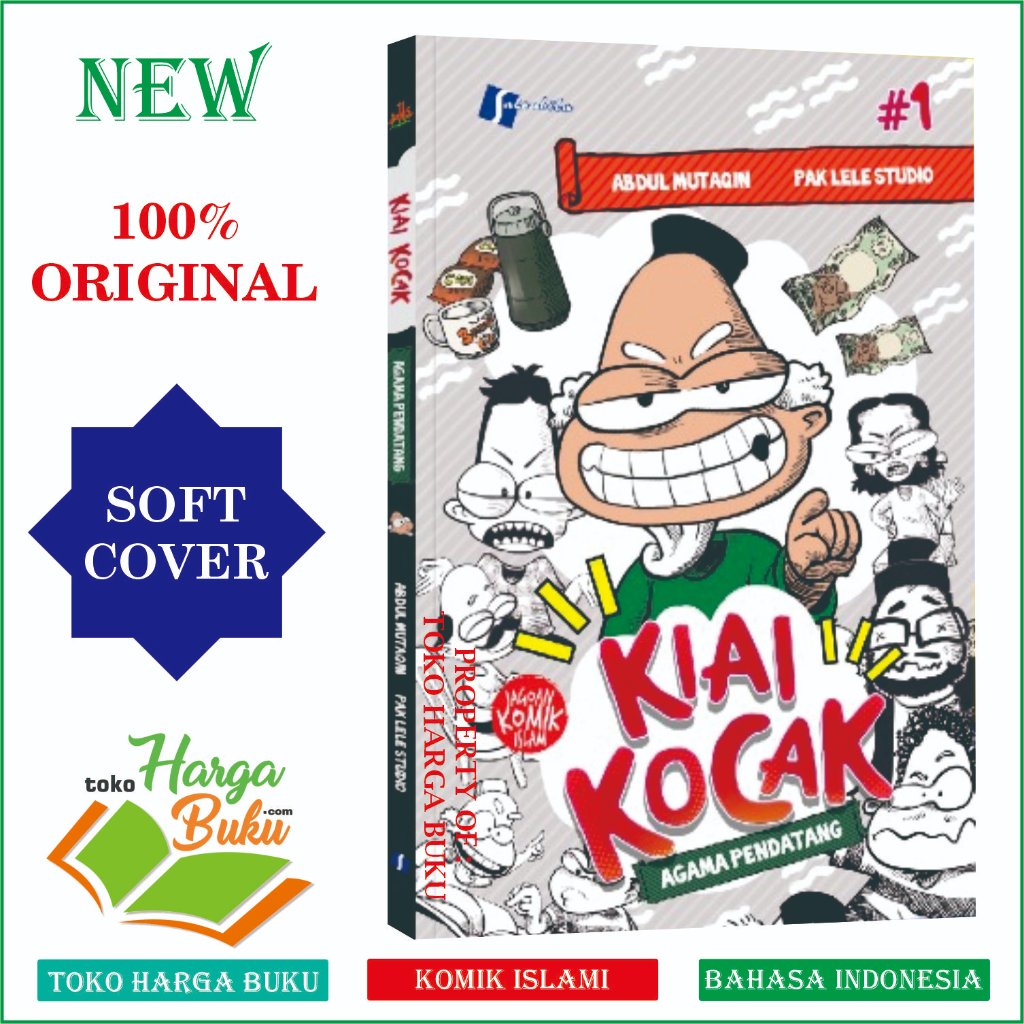 Foto Komik Kiai Kocak SERI #1 Agama Pendatang ORIGINAL Buku Anak Islami Salsabila Pustaka Al-Kautsar Kids