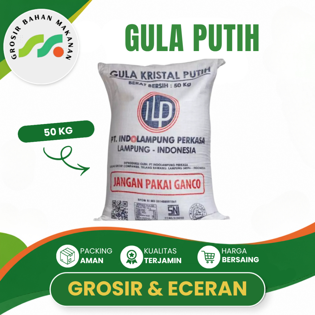 GULA ILP (INDOLAMPUNG) 50KG