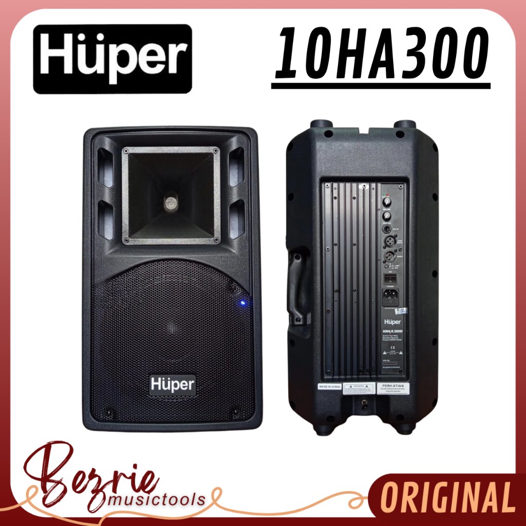 HUPER 10-HA300 Speaker Aktif Huper 10HA300 2-way Original