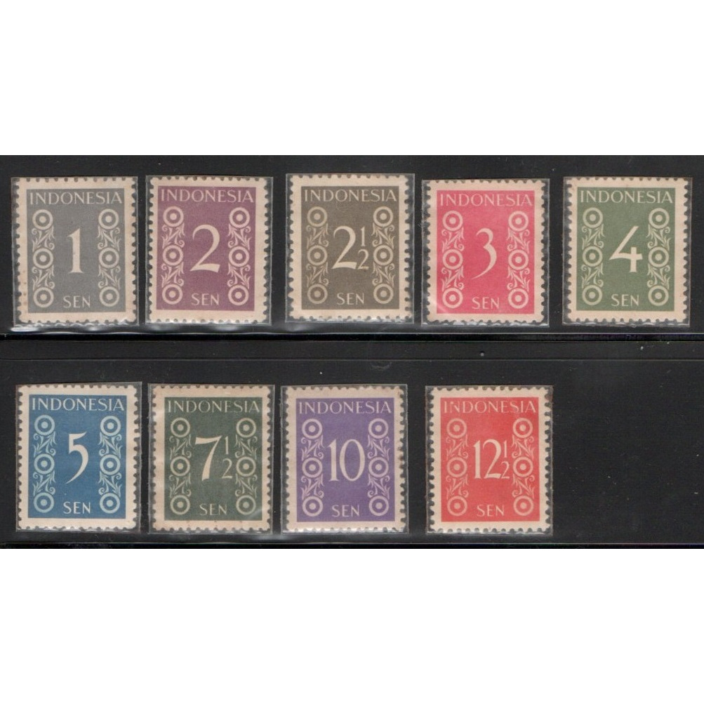 Prangko Indonesia - Prangko I2 Angka Smelt 1948
