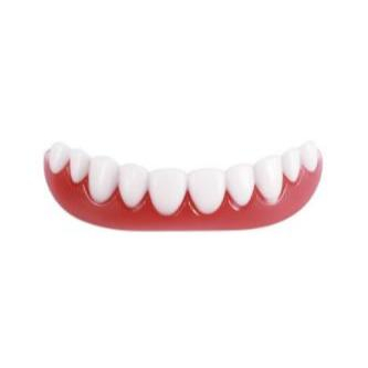 Gigi Palsu Instan Perfect Smile Veneer, Gigi Tiruan Bagian Bawah
