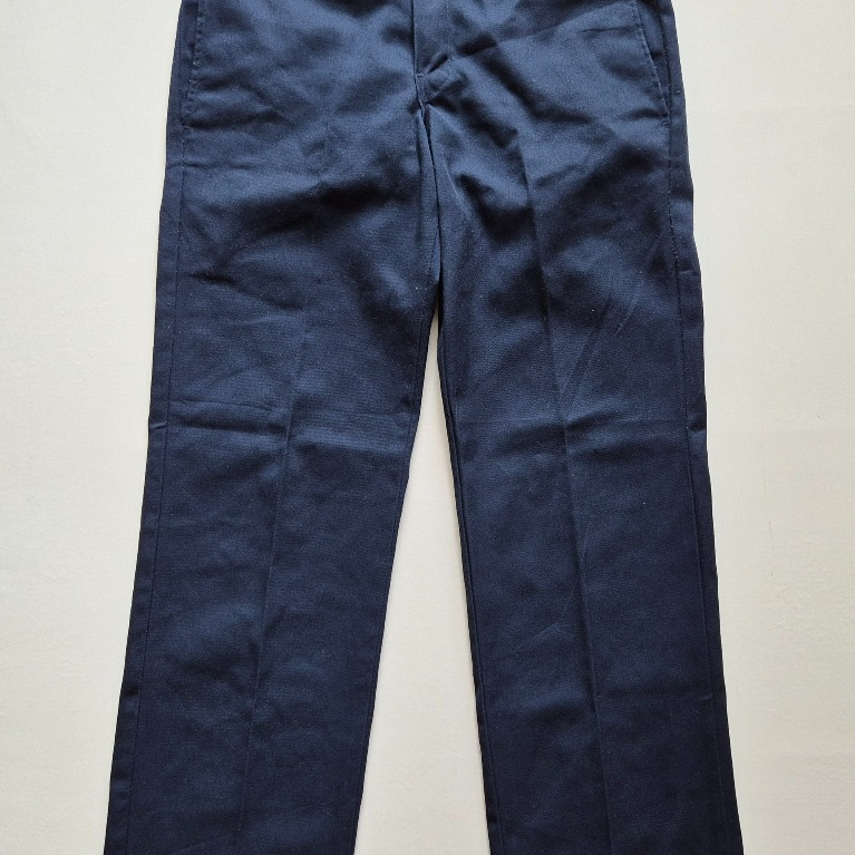 DICKIES 873 Slim Straight Work Pants Dark Navy Celana Panjang Chinos Pria Size 31