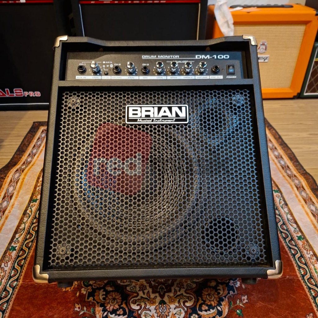 Ampli Monitor Brian DM100 Ampli Drum DM 100