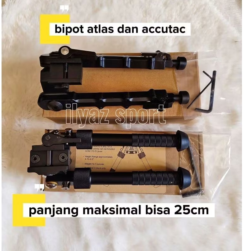 tripod ATLAS & ACCUTAC bipot