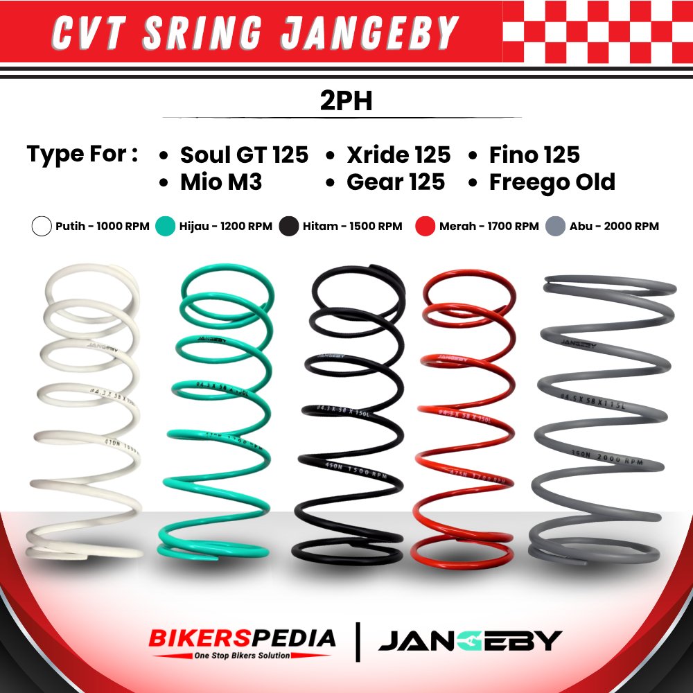JANGEBY PER CVT Mio m3 Z S Freego old Mio Gear Soul Gt 125 Fino Fi 125 Xride 125