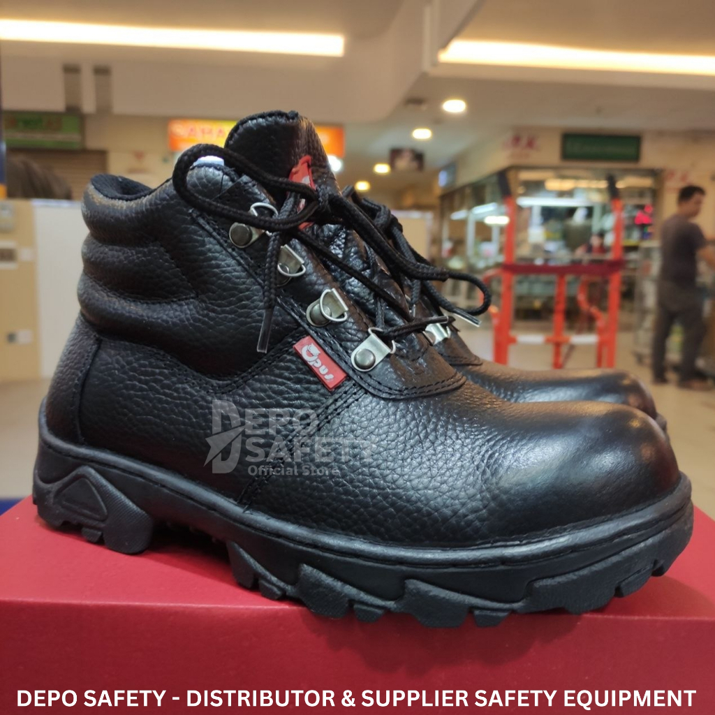 Sepatu Safety OPUS 503 Original - Safety Shoes Opus Model Tinggi Tali