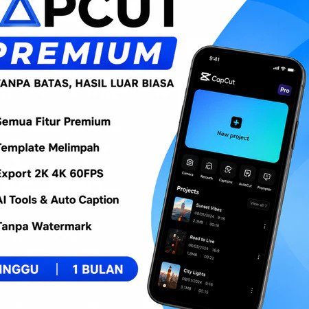 Premium Video Editing CapCutTemplate 7HARI | Template Pro | AI Tools | Background Remover