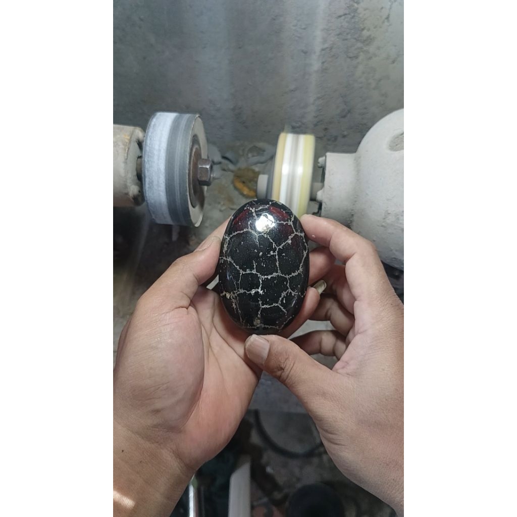 batu badar besi urat emas jumbo