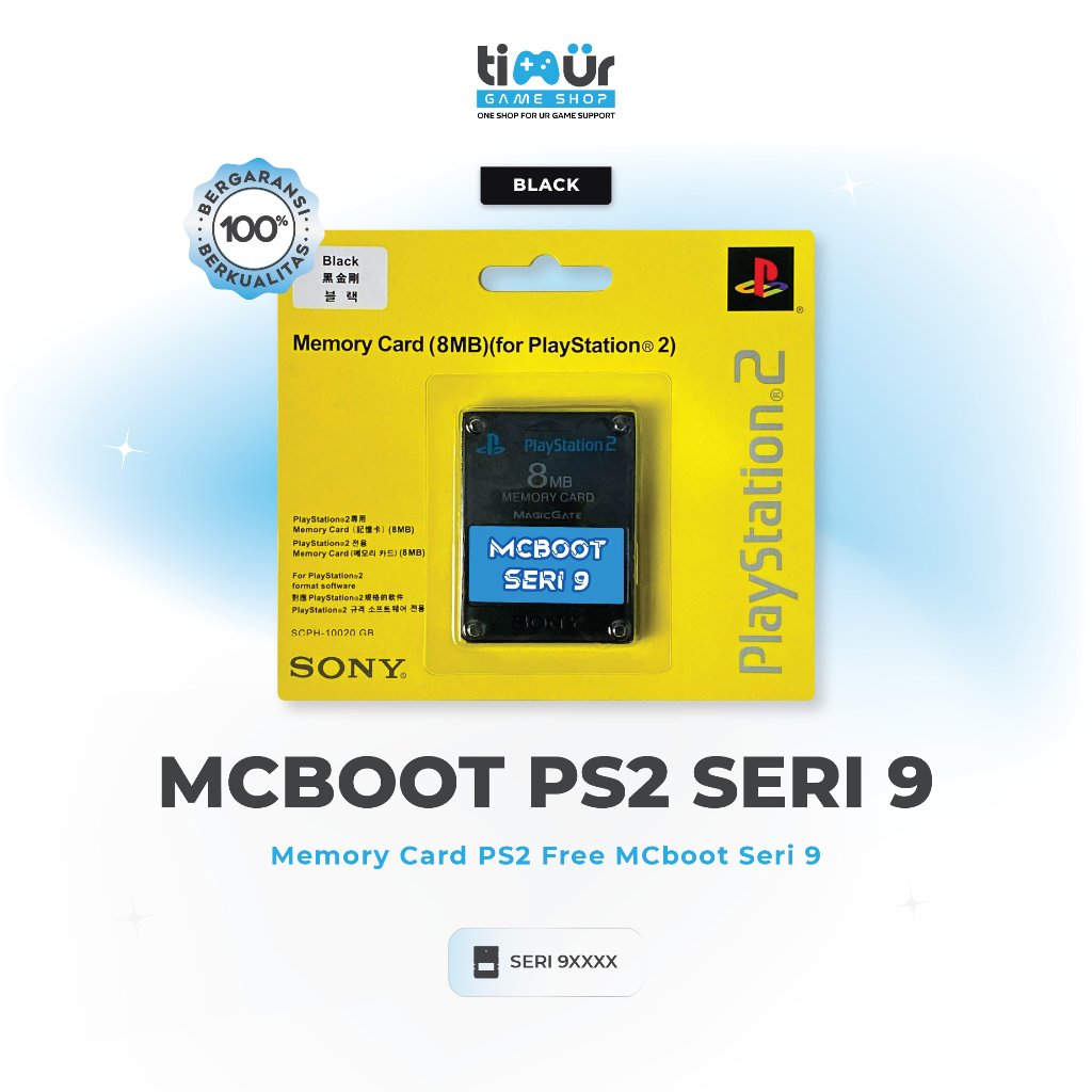 Memory Card Free MCboot Ulaunch MC PS2 Fat Slim Harddisk Seri 9