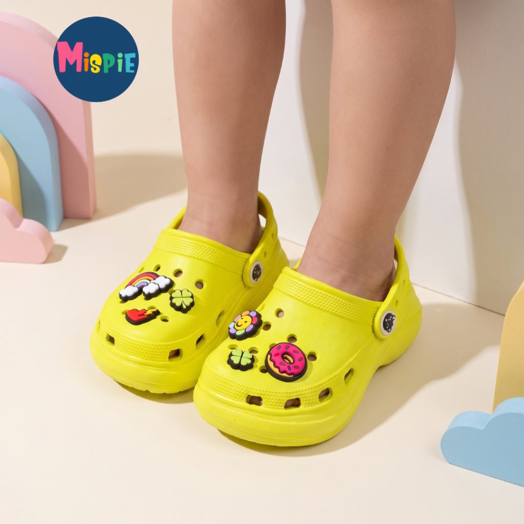Mispie Sandal Karet Anak Donut Lime