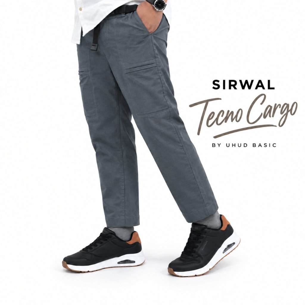 Sirwal Tecno cargo Ripstop Ukuran M - XL - UHUD BASIC