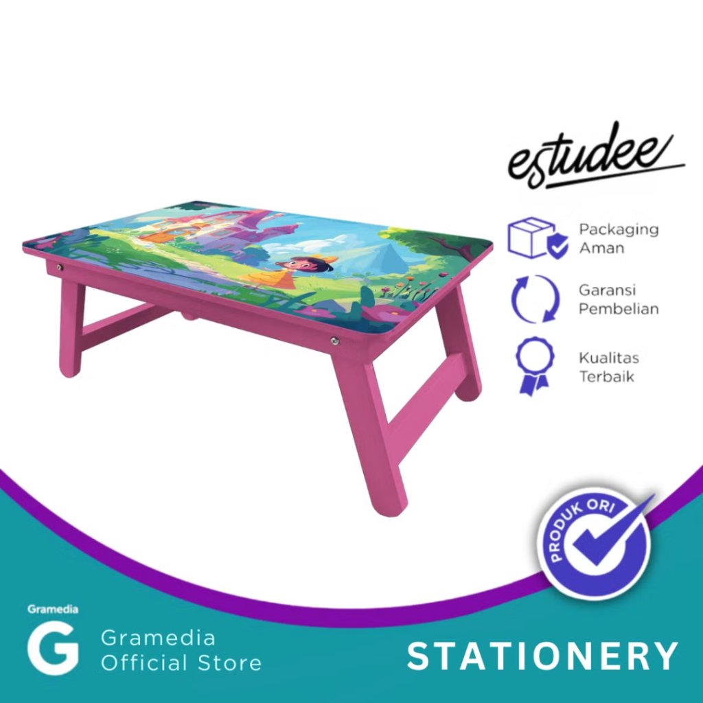 Gramedia Jember - ESTUDEE DRAWING TABLE K PRINCESS 60X40
