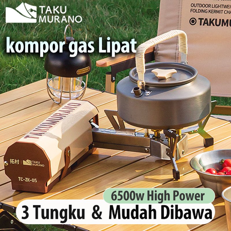 Kompor Portable Camping windProof kompor Mini Camping kompor Lipat Camping