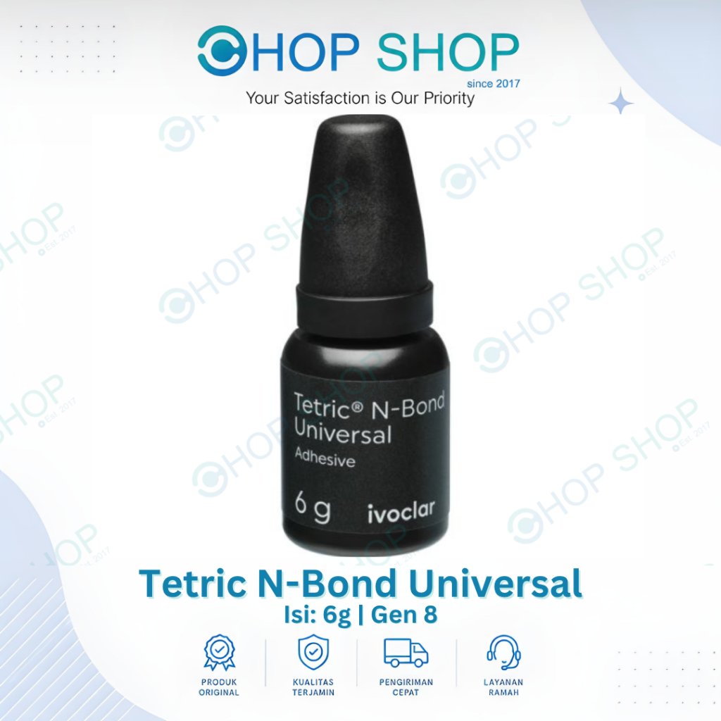 ORIGINAL Ivoclar Tetric N-Bond Universal Adhesive gen 8 isi 6g - Bonding Universal Dental Ivoclar