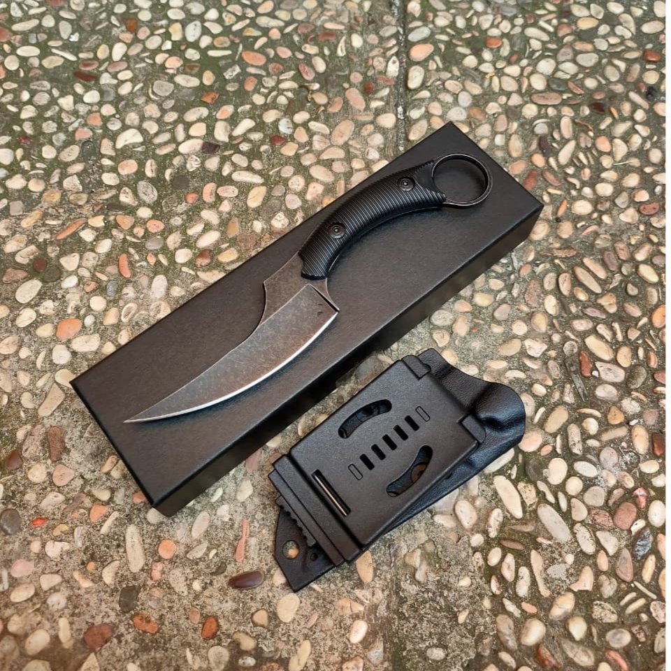Pisau Survival Kydex XD800 Fulltang Camping Outdoor Bushcraft Import
