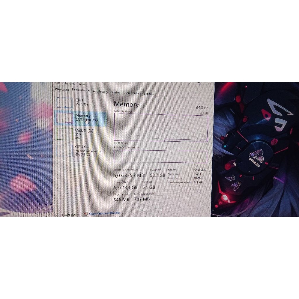 Ram 64gb DDR5 5200mhz
