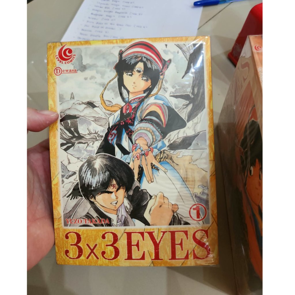 Komik 3x3 Eyes (lepasan) Preloved