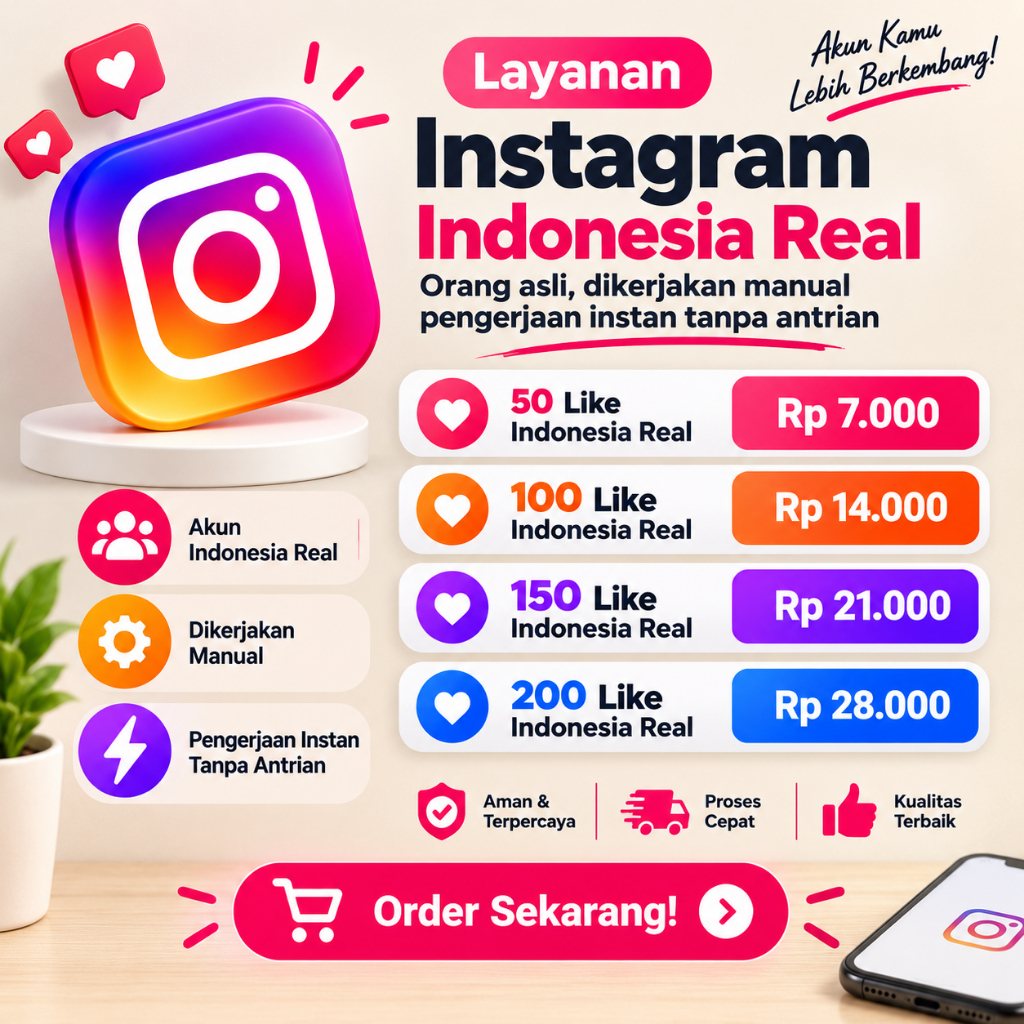 Likes IG Indonesia Buzzer Orang Asli indonesia
