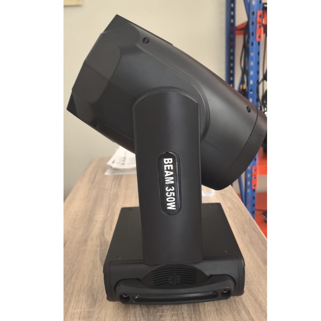Moving head beam 350 watt fullcolor RGB sepasang plus hardcase