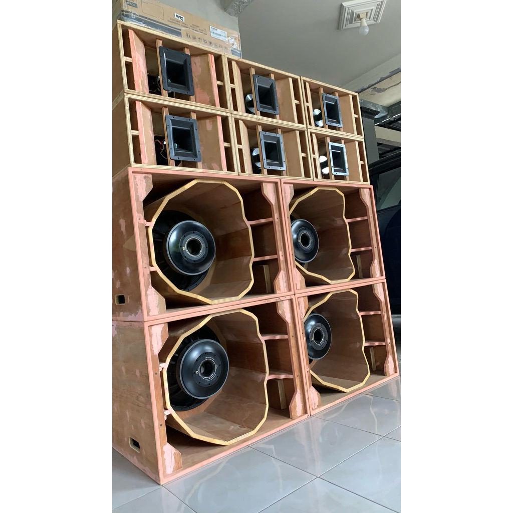 Box Drag Mini Custom Sound System 18inch