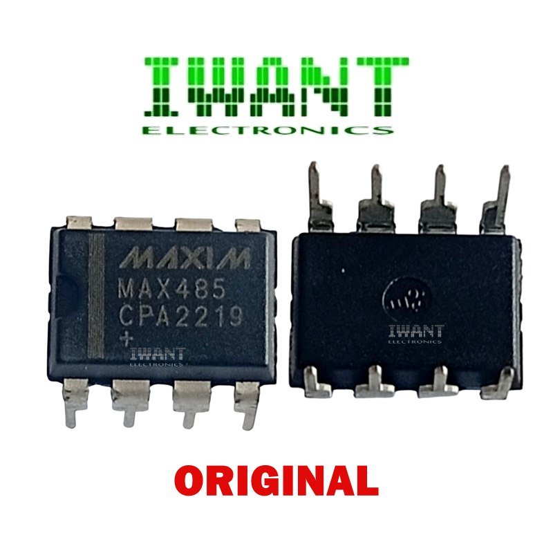 MAX485 MAX485CPA DIP ORIGINAL MAXIM IC MAX485CPA IC MAX485 CPA MAXIM DIP 8 PIN MAX 485 485CPU