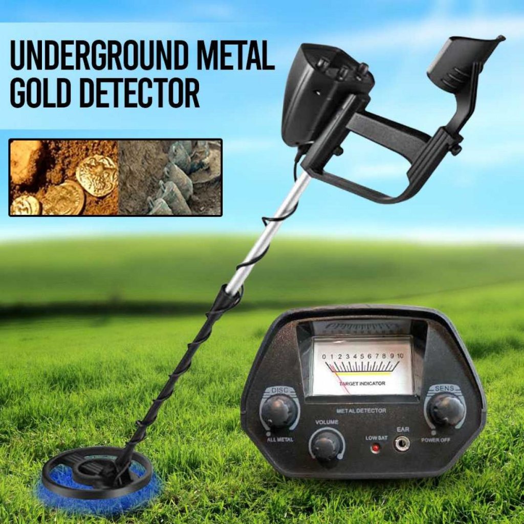Underground Metal Gold Detector - MD-4030P - Hitam