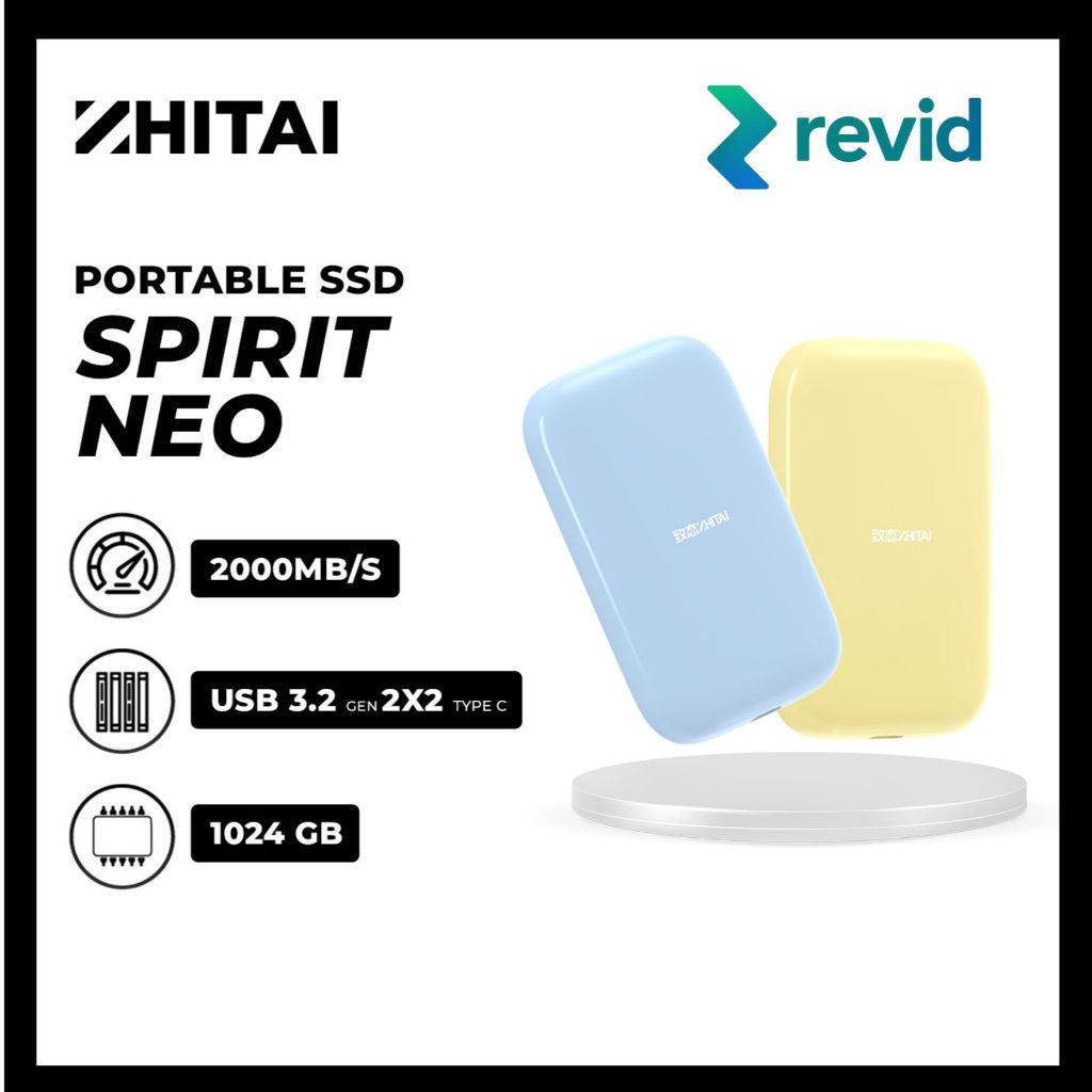 Zhitai Spirit NEO Portable SSD 2TB / 1TB
