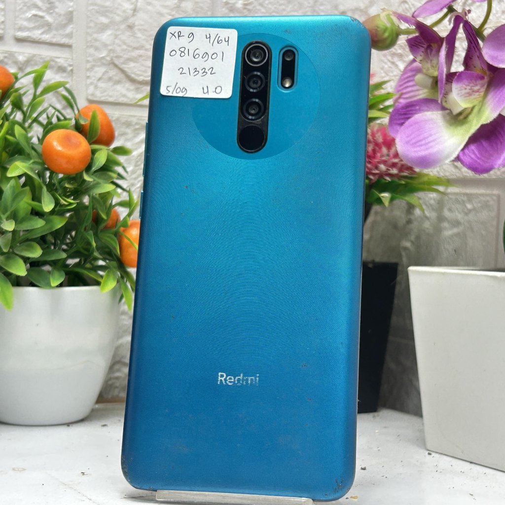 Xiaomi Redmi 9 4/64GB Hijau Bekas Second baca Deskripsi Iklan