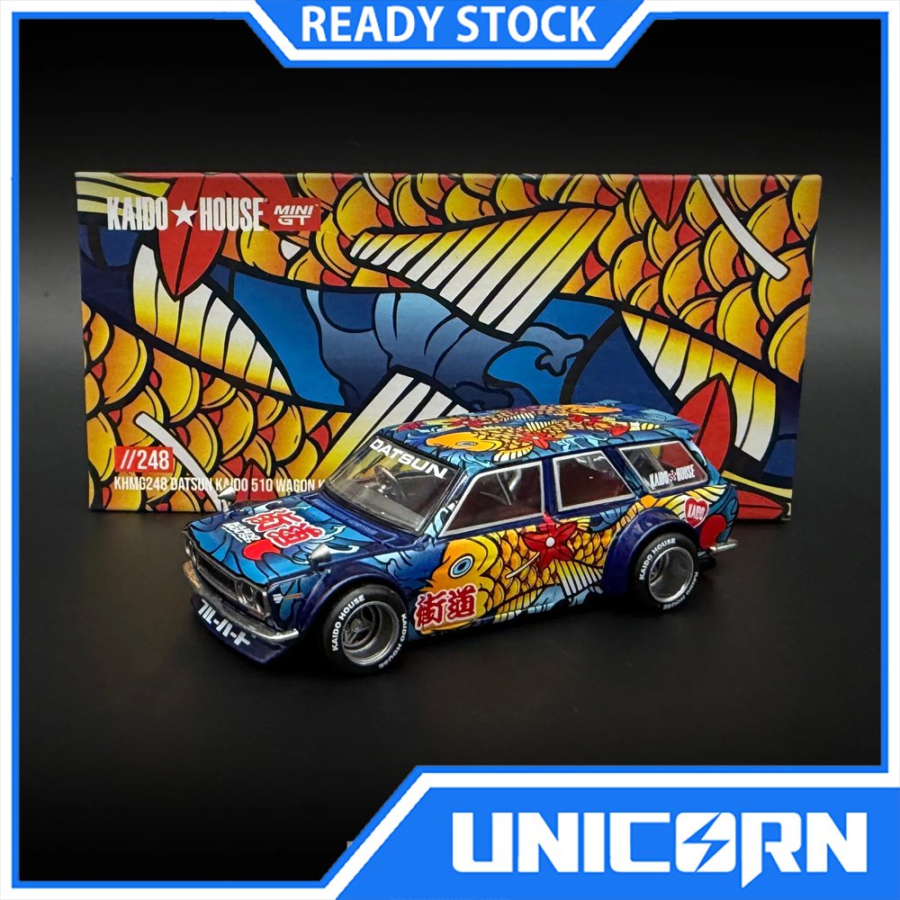 Kaido House Mini GT 248 Datsun Kaido 510 Wagon KOI Wagon V1 1/64 Diecast