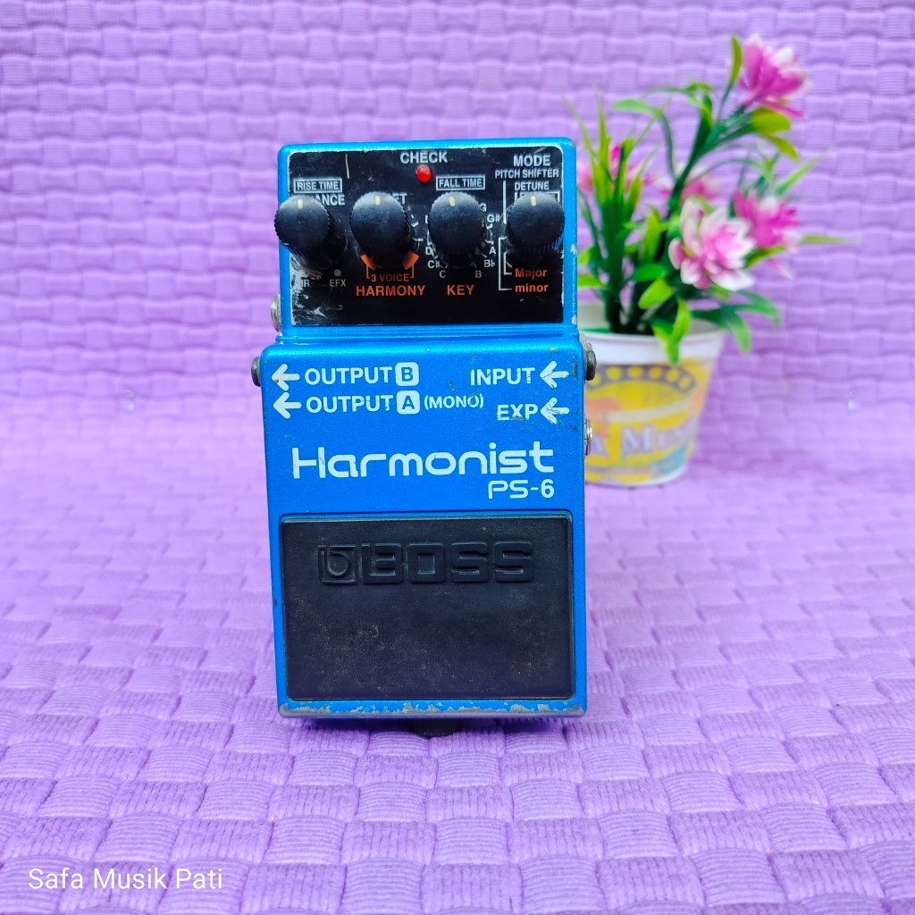 BOSS Harmonist PS-6 Efek Gitar Second, Normal Original, No Minus, Kondisi Seperti Di Foto, Terawat