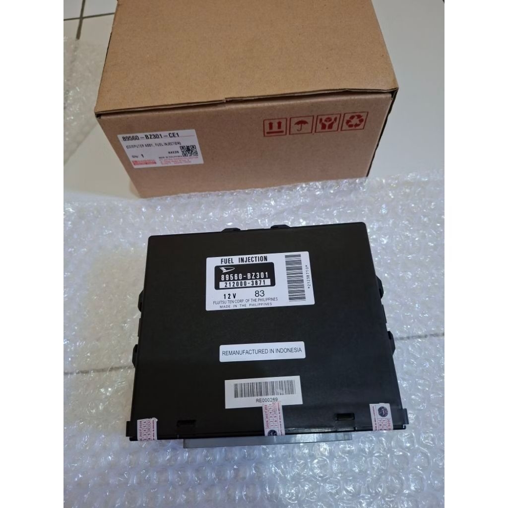 ecu rush terios 89560-BZ301 original baru