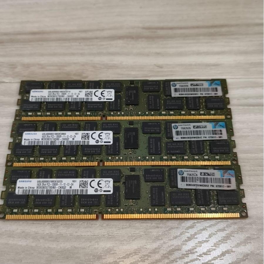 RAM SERVER 16GB PC3-12800R BEKAS COPOTAN BERGARANSI
