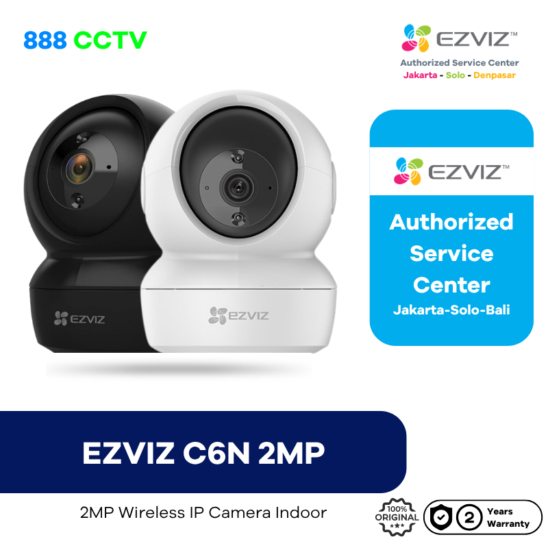 EZVIZ C6N 2MP 1080p Smart CCTV WiFi IP Camera Indoor Pan/Tilt