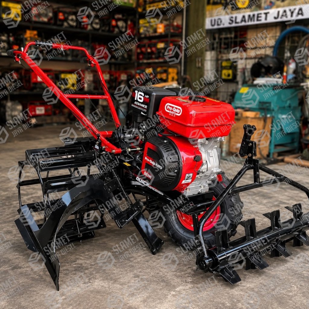 Traktor Quick Capung Metal Lengkap Mesin