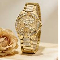 JAM TANGAN WANITA GUESS W1156L2 ORIGINAL