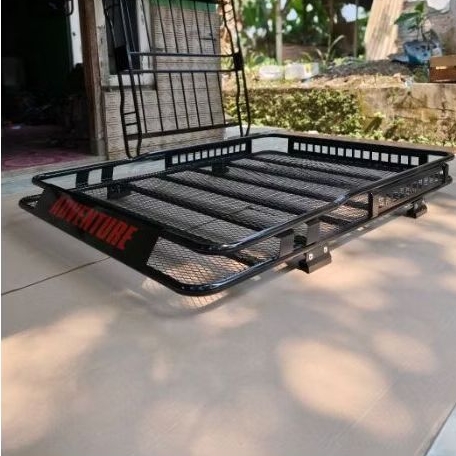 Roof rack roofrack Rack bagasi atas mobil new rush model jepit roof rail langsung pnp