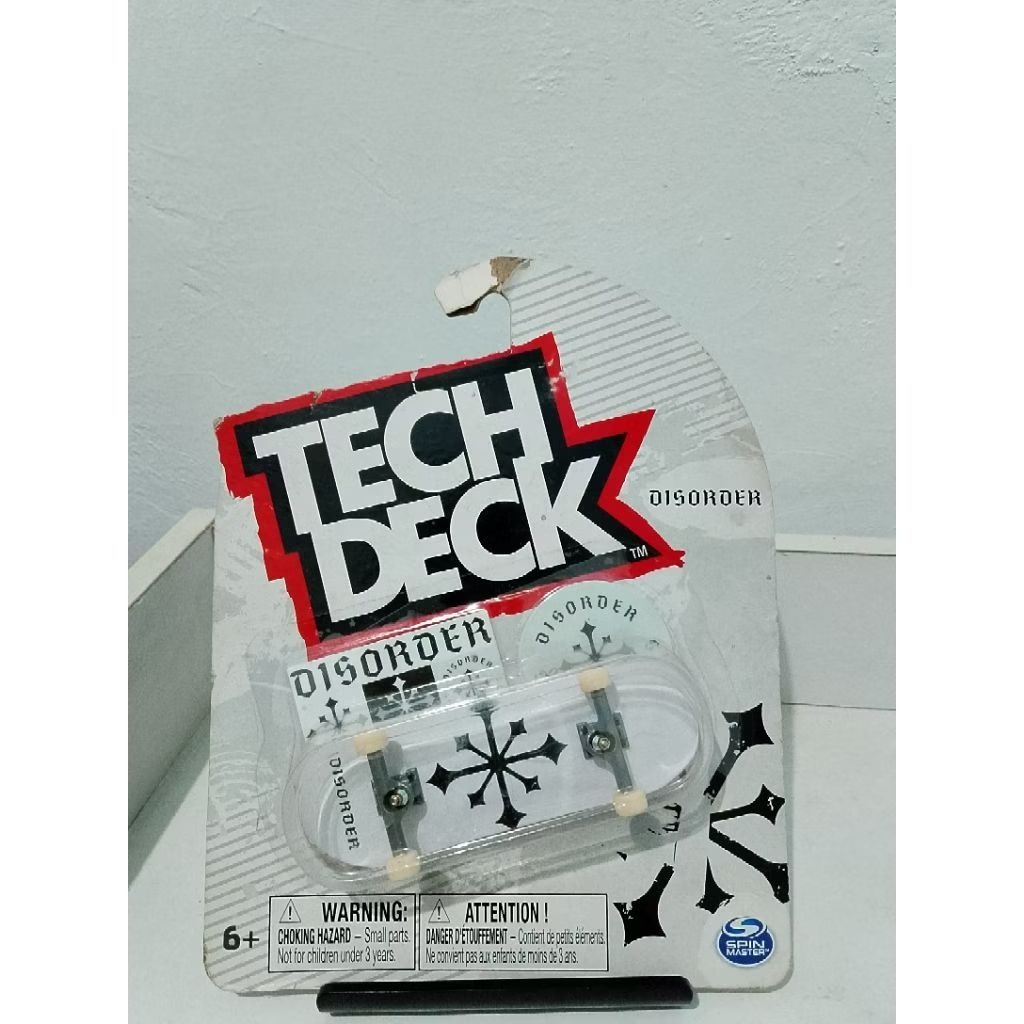 TECH DECK FINGERBOARD DISORDER (MINUS)
