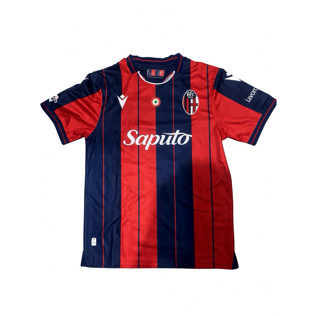 Bologna FC 1909 Home 25/26 GRADE ORI JERSEY + Free Italy Jersey