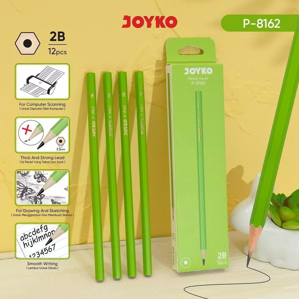 Pensil 2B Joyko P-8162